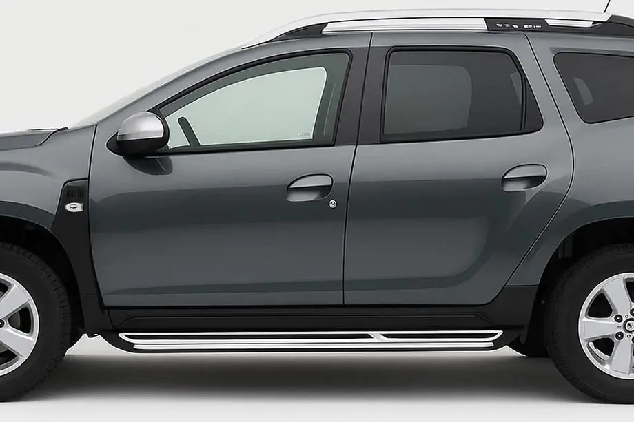 Dacia Duster 2018-2024 Pedane Laterali OEM (2 pz, Alluminio) Image