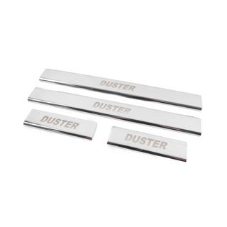Battitacco in acciaio inox Carmos V2 (4 pz) Dacia Duster 2008-2018 foto 2
