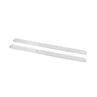Battitacco OmsaLine (2 pz, acciaio inox) foto 2