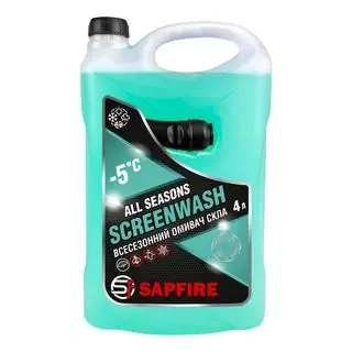 Liquido lavavetri quattro stagioni -5 °C 4 L SAPFIRE Lime (401172)