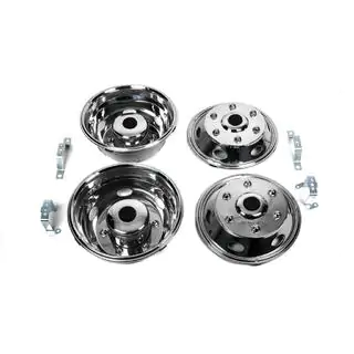 Copricerchi in acciaio inox Exclusive V1 R15 (2 pezzi) Mercedes Sprinter W901/902/903/904/905 1995–2006 foto 1