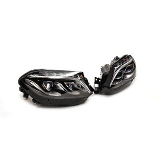 Fari anteriori Halogen to LED (per veicoli convertiti da GL a GLS, 2 pz) Mercedes GL/GLS сlass X166 2012-2019 foto 3