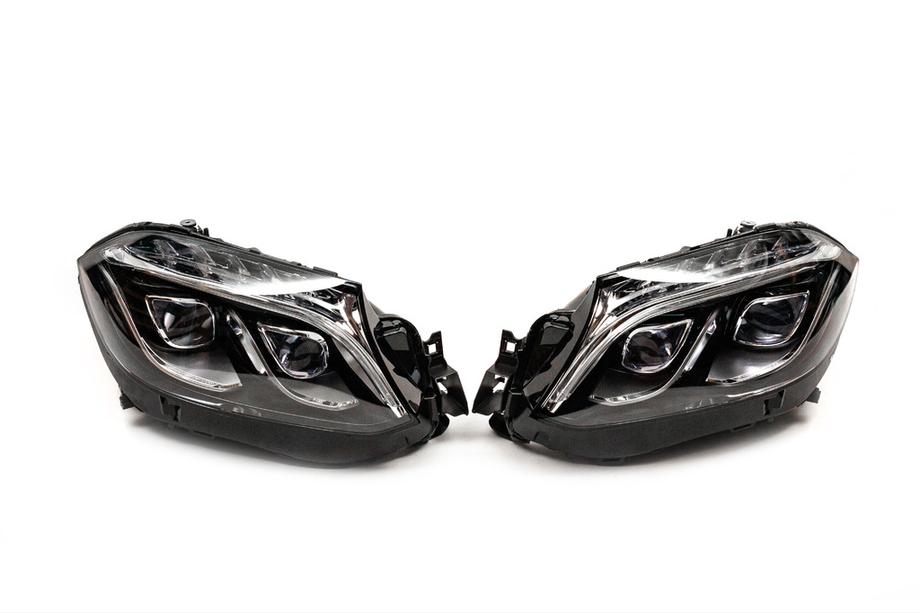 Mercedes GL/GLS class X166 2012-2019 Fari anteriori Halogen to LED (per veicoli convertiti da GL a GLS, 2 pz) Image