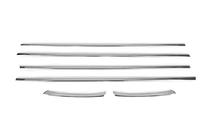 Ford Mondeo 2008-2014 Cornici inferiori finestrini acciaio inox (6 pz) 6 pezzi, OmsaLine - Acciaio Inox Italiano foto 2