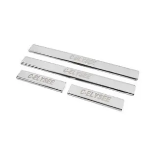 Battitacco Carmos V2 (4 pz, acciaio inox) Citroen C-Elysee 2013-2022 foto 2