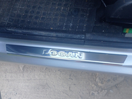 Renault Logan MCV 2013-2022 Battitacco Carmos V2 (4 pz, acciaio inox) foto 2