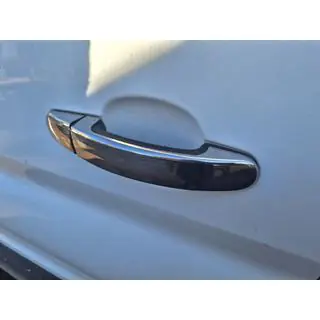 Coperture Maniglie Cromate Carmos (Acciaio Inox) Ford Transit 2014- foto 1
