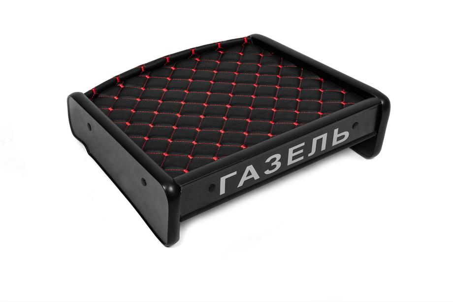 GAZelle 1998- Mensola per cruscotto (Nera con cuciture rosse) Foto 3