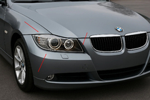 BMW 3 Series E90/E91 2005-2011 Coperture Fari Cromate (2 pz, Plastica) foto 1