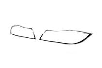 BMW 3 Series E90/E91 2005-2011 Coperture Fari Cromate (2 pz, Plastica) foto 2