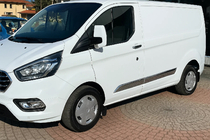 Ford Custom 2013-2022 Modanature porta Carmos (5 pz, acciaio inox) foto 1