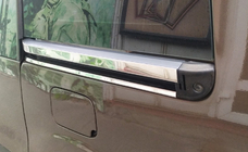 Peugeot Partner Tepee 2008-2018 Modanature in acciaio inox per porte scorrevoli (4 pz) Carmos - Acciaio Inox Turco foto 1
