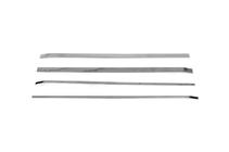 Peugeot Partner Tepee 2008-2018 Modanature in acciaio inox per porte scorrevoli (4 pz) Carmos - Acciaio Inox Turco foto 3