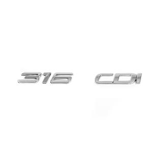 Scritta 316 cdi Mercedes Sprinter W907/W910 2018- foto 1
