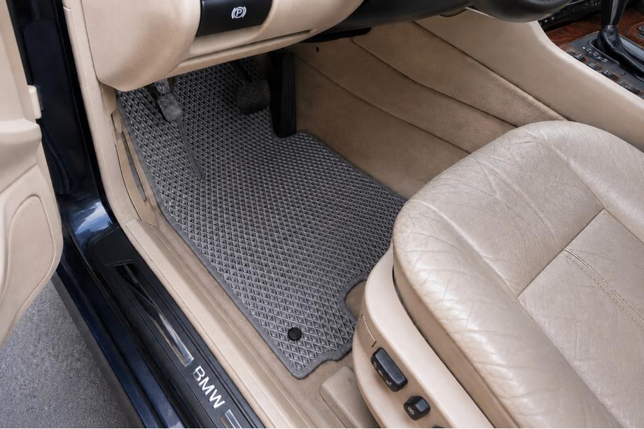 BMW 7 Series E38 1994-2001 Tappetini EVA grigi Image