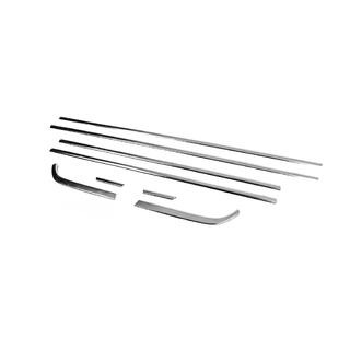 Modanature inferiori finestrini acciaio inox (8 pz) foto 3