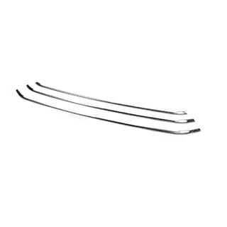 Coperture griglia paraurti (3 pz, acciaio inox) foto 3