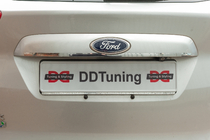 Ford C-Max/Grand C-Max 2010-2019 Modanatura in acciaio inox sopra targa Carmos foto 1