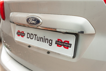 Ford C-Max/Grand C-Max 2010-2019 Modanatura in acciaio inox sopra targa Carmos foto 4