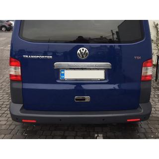 Modanatura cromata sopra targa per portellone posteriore (con scritta, acciaio inox) foto 1