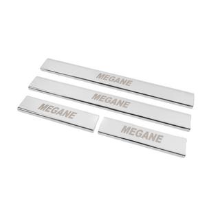 Battitacco in acciaio inox Carmos V2 (4 pz) Renault Megane IV 2016-2025 foto 2