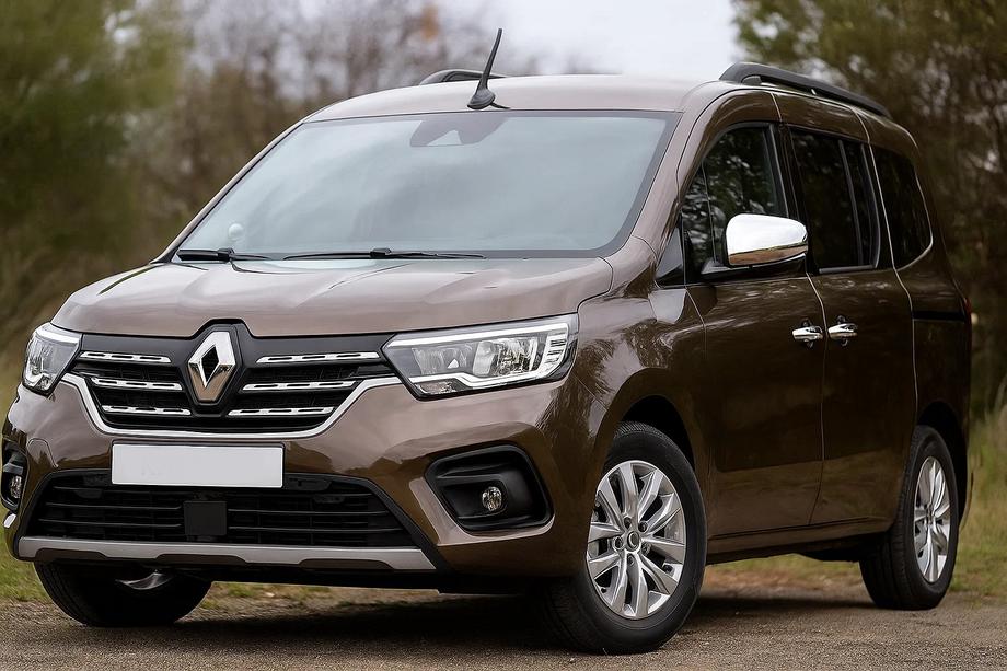 Renault Kangoo/Express 2021- Coperture Maniglie Cromate (4 pz, Acciaio Inox) Image