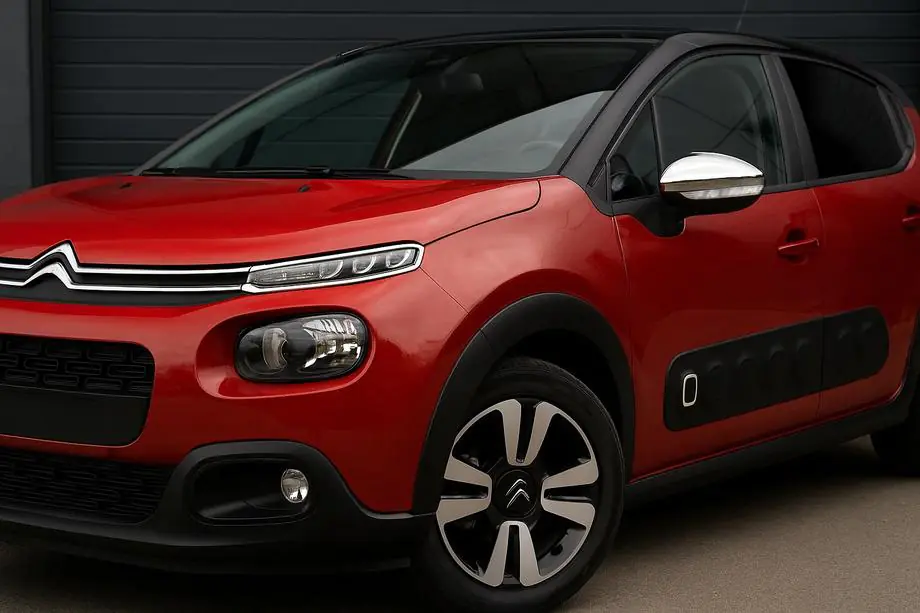 Citroen C-3 2016-2023 Coperture Specchietti (2 pz, Acciaio Inox) Foto 3
