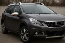 Peugeot 2008 2013-2019 Coperture Specchietti 2016-2019 (2 pz, Acciaio Inox) foto 1