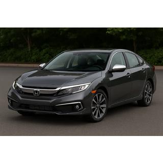Coprispecchietti (2 pz, Acciaio Inox) Honda Civic Sedan 2021- foto 3