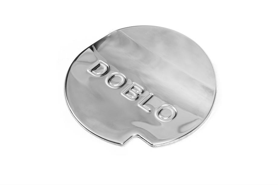 Fiat Doblo II 2010-2022 Copertura Sportellino Carburante Carmos Acciaio Inox Image