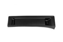 Supporto universale targa per bordo paraurti (plastica) Nero Opaco foto 1
