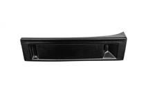 Supporto universale targa per bordo paraurti (plastica) Nero Opaco foto 10