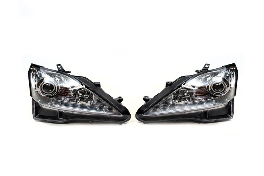 Lexus IS 2005-2013 Fari Anteriori OEM V2 Silver (2 pz) Image