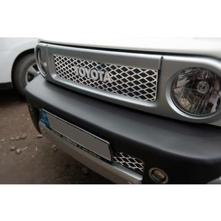 Coperture cromate per griglia (acciaio inox) Toyota FJ Cruiser 2006-2022 foto 4