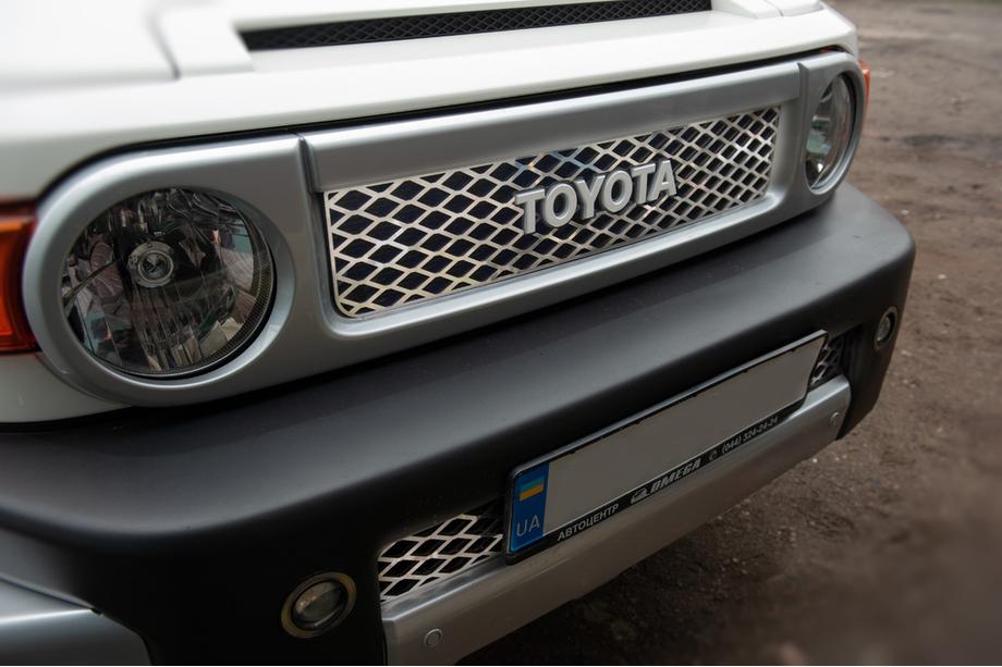 Toyota FJ Cruiser 2006-2022 Coperture cromate per griglia (acciaio inox) Foto 5