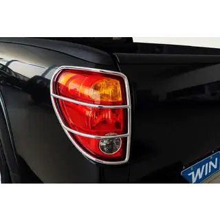 Protezione fanali posteriori (acciaio inox, 2 pz) Mitsubishi L200 2006-2015 foto 1