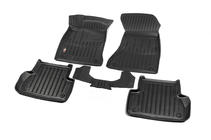 Audi A4 B9 2015-2024 Tappetini in gomma Stingray 3D (5 pz, poliuretano) foto 2