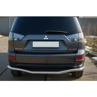 Protezione Posteriore D125201 (Acciaio Inox) Mitsubishi Outlander 2006-2012 foto 1