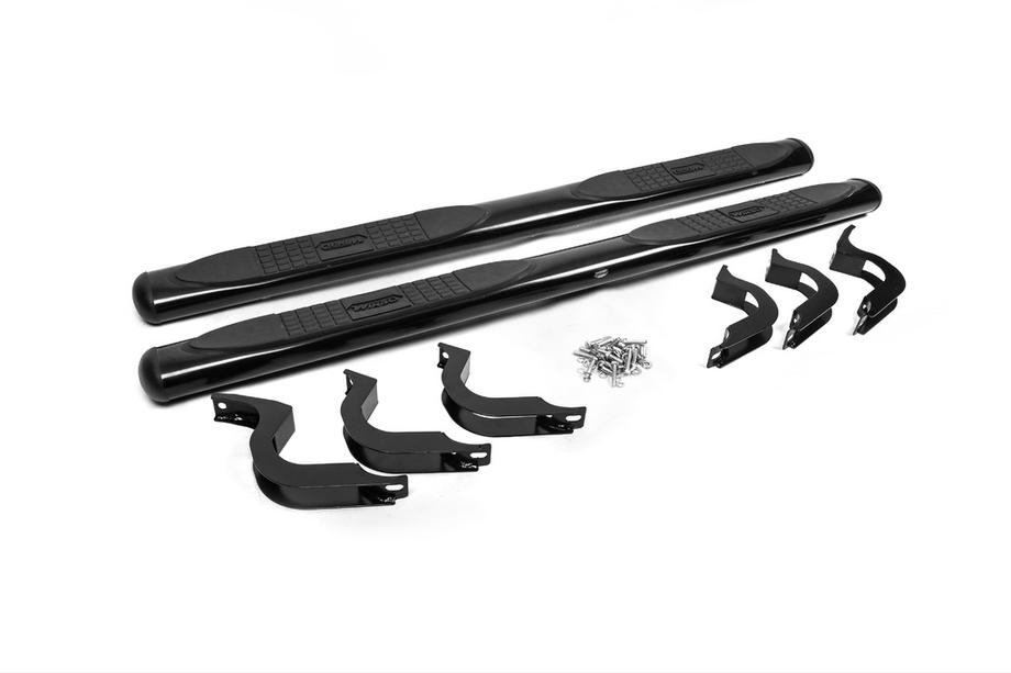 Toyota FJ Cruiser 2006-2022 Barre Laterali B098602 (2 pz, acciaio inox) (nere) Image