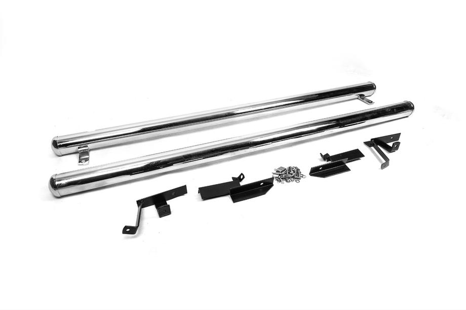 Nissan X-trail T30 2002-2007 Barre Laterali N1419 76mm (2 pz, Acciaio Inox) Foto 3