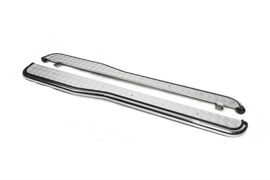 Mitsubishi Outlander 2001-2006 Barre Laterali MIT1257 (2 pz, acciaio inox) Image