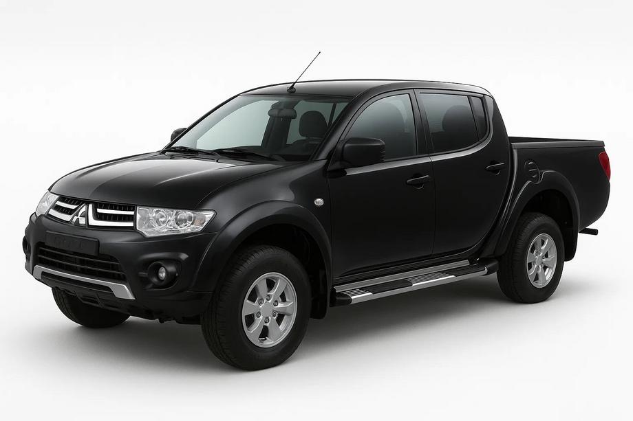 Mitsubishi L200 2006-2015 Pedane laterali B53T1930 (2 pz, acciaio inox) Foto 1