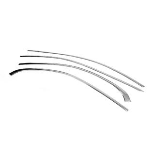 Kit completo cornici finestrini acciaio inox foto 3