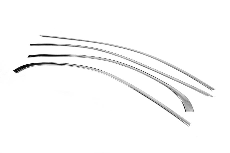Mercedes E-class W213 2016-2023 Kit completo cornici finestrini acciaio inox Foto 3