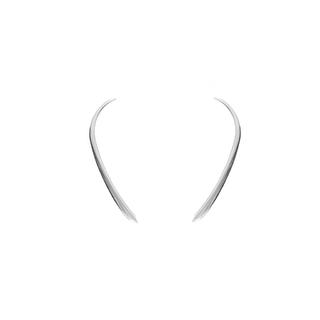 Coperture montanti porta posteriori cromate (2 pz, acciaio inox) foto 2