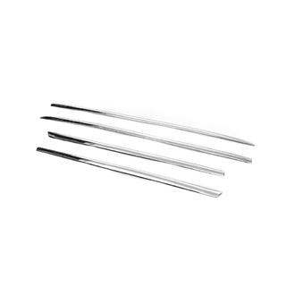 Coperture modanature Tit-designs (4 pz, acciaio inox) Toyota Hilux 2015- foto 3