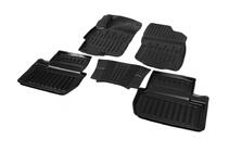 Mitsubishi Lancer X 2008- Tappetini in gomma Stingray 3D (5 pz, poliuretano) foto 2