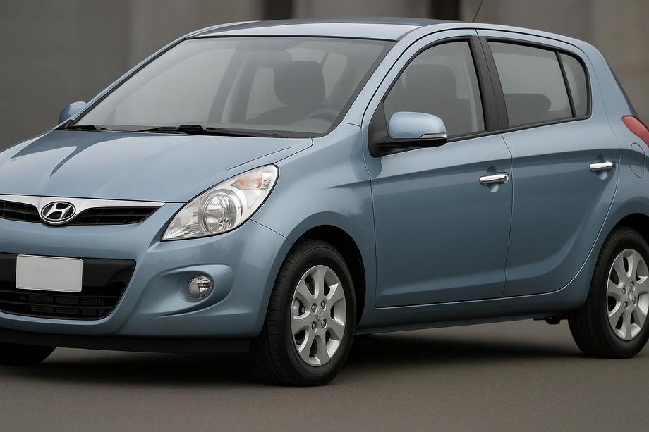 Hyundai I-20 2008-2012 Coperture Maniglie Cromate (4 pz, Acciaio Inox) OmsaLine - Acciaio Inox Italiano Foto 1