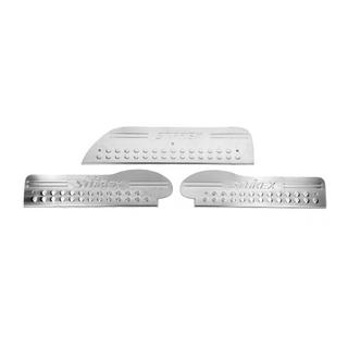 Battitacco OmsaLine (3 pz, acciaio inox) Hyundai H200, H1, Starex 1998-2007 foto 4