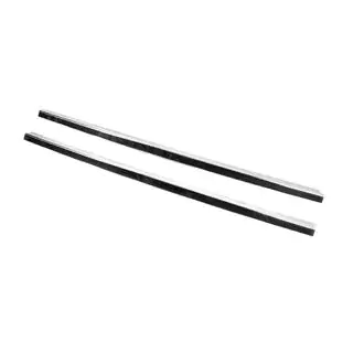 Cornici esterne finestrini (2 pz, acciaio inox) foto 3